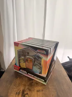 Pokemon TCG Prismatic Evolutions Poster Collection 6 Sealed Boxes - Image 1