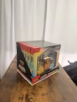 Pokemon TCG Prismatic Evolutions Poster Collection 6 Sealed Boxes - Image 2