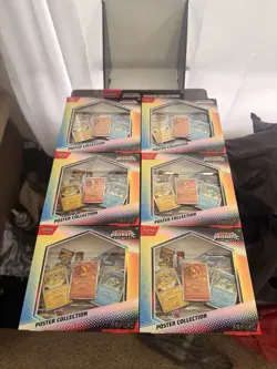 Pokemon TCG Prismatic Evolutions Poster Collection 6 Sealed Boxes - Image 5