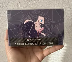 Pokemon Center Double Deck Box - Celestial Circles Mew SEALED - Image 1