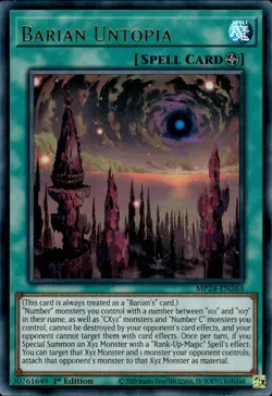 Barian Untopia - Ultra Rare 1st Edition MP24-EN263 - NM - YuGiOh - Image 1