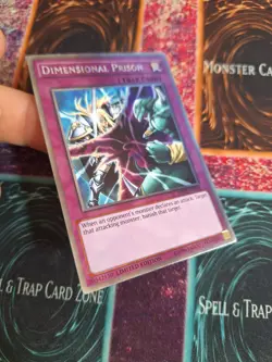 Yu-Gi-Oh! Dimensional Prison NKRT-EN034 Platinum Rare Limited Near Mint - Image 2