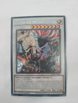 Ecclesia and the Dark Dragon - BPRO-EN041 - Secret Rare YuGiOh - Image 1