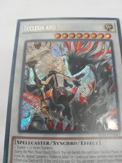 Ecclesia and the Dark Dragon - BPRO-EN041 - Secret Rare YuGiOh - Image 4