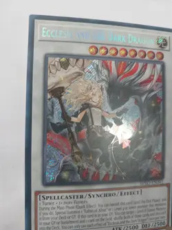 Ecclesia and the Dark Dragon - BPRO-EN041 - Secret Rare YuGiOh - Image 5