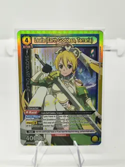 Union Arena: SOA 2 - Leafa (Earth Goddess, Terraria) - UEX06BT/SAO-2-011 SR - Image 1