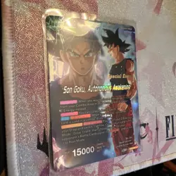 Son Goku Autonomous Awakening EVENT STAMP Foil Dragon Ball Super Card Game | NM - Image 2