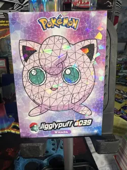 Jigglypuff #39 - Cracked Ice Holo - Crystal Collection 2024 - Pokemon Card - Image 1