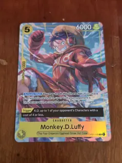 Monkey.D.Luffy (Illustration Box Vol.3) OP07-109 One Piece Promotion Cards Foil - Image 1