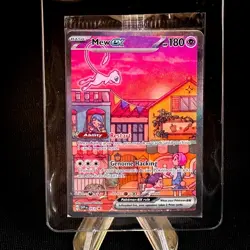 ✨Pokemon Card 🌸 MEW EX SVP 053 – Full Art Ultra Rare – SV Promo [UNOPENED] - Image 1