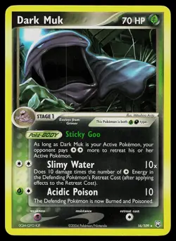 Pokemon Card - Dark Muk Team Rocket Returns 16/109 Rare Non Holo - Image 1