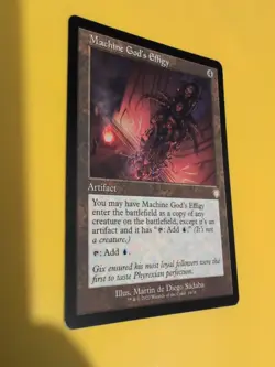 Machine God's Effigy. Artifact. The Brothers War Commander. MTG Card. - Image 4