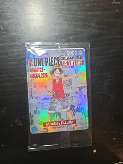 Bandai Namco Monkey D. Luffy P-055 One Piece Promotion Cards Promo - Image 1