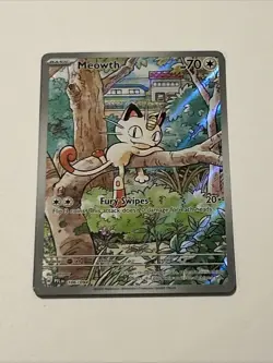 Meowth 106/094 Phantasmal Flames English Pokemon Card TCG - Image 3