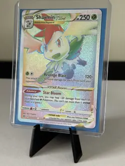 Pokemon Card - Shaymin VSTAR 173/172 - Brilliant Stars - 2022 NM - Image 1