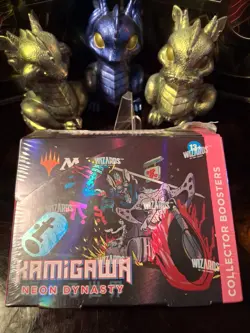 ✨Magic The Gathering Kamigawa: Neon Dynasty Collector Booster Box - 12 Packs 195166105338 - Image 1