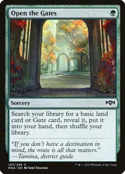 MTG Open the Gates - Ravnica Allegiance (RNA) LP #133 - Image 1
