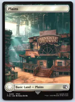 Magic Final Fantasy Basic Lands Complete Set of 15 - Full Art Land - MTG - NM - Image 3