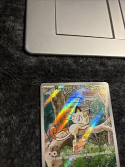 Pokemon TCG Meowth 106/094 Phantasmal Flames Near Mint (NM) - Image 3