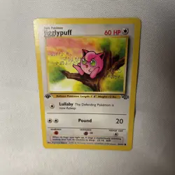 1st Edition Jigglypuff 54/64 - Jungle - Common - Pokemon - Image 2