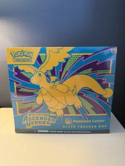 Pokemon TCG: Mega Evolution Ascended Heroes Pokemon Center Exclusive ETB IN HAND - Image 1
