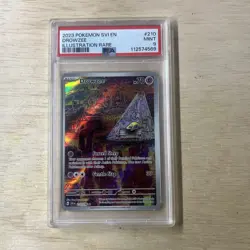 Drowzee 210/198 PSA MINT 9 2023 POKEMON Scarlet & Violet Illustration Rare - Image 1