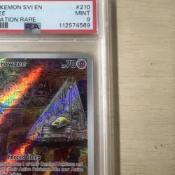 Drowzee 210/198 PSA MINT 9 2023 POKEMON Scarlet & Violet Illustration Rare - Image 5