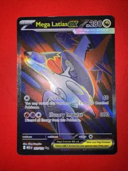Pokemon Mega Evolutions Mega Latias ex 163/132 English EX+ SIR FULL ART!! - Image 2