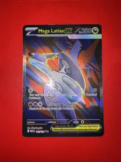 Pokemon Mega Evolutions Mega Latias ex 163/132 English EX+ SIR FULL ART!! - Image 3