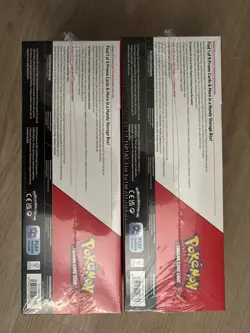 LOT OF 2 Pokemon Prismatic Evolutions Surprise Box & Booster Bundle Sams Club - Image 2