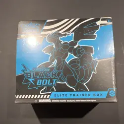 Pokemon Scarlet & Violet Black Bolt Elite Trainer Box Booster Promo 2025 Zekrom - Image 1