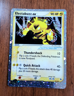 Pokemon TCG Electabuzz EX Ruby & Sapphire 97/109 holo ultra rare 2003 NM - Image 1