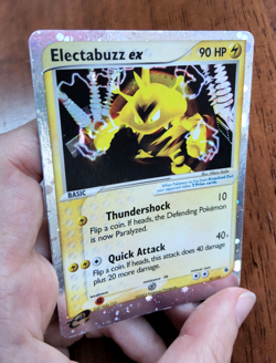 Pokemon TCG Electabuzz EX Ruby & Sapphire 97/109 holo ultra rare 2003 NM - Image 5