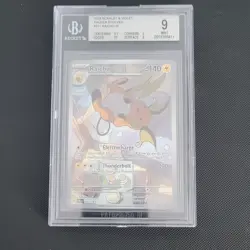 Pokemon Raichu Illustration Rare 211/193 Sv02 Paldea Evolved Holo Beckett 9 - Image 1