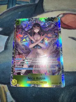 One Piece CCG Nico Robin SR EB03-055 NM English Heroine Edition - Image 2