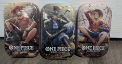One Piece Tcg Tin Set Of 3 TS-02 OP-13 Volume 2 - Image 1