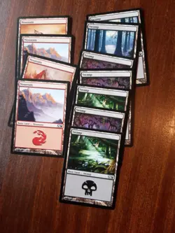 MTG 21 x mixed Basic Land Cards - Core 2011 - Image 2