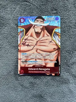 Edward.Newgate (Alt Art) OP02-004 SR Paramount War - ONE PIECE Card Game - Image 1
