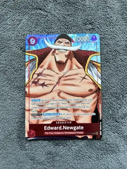 Edward.Newgate (Alt Art) OP02-004 SR Paramount War - ONE PIECE Card Game - Image 2