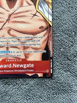 Edward.Newgate (Alt Art) OP02-004 SR Paramount War - ONE PIECE Card Game - Image 5