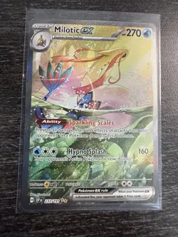Pokemon TCG Milotic EX 237/191 Surging Sparks Special Illustration Rare Card - Image 1