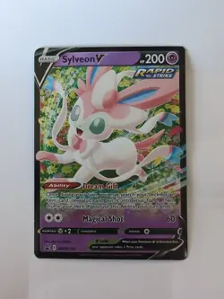 2022 Pokemon Sylveon V SWSH202 Sword & Shield Promo Cards Holo - Image 1