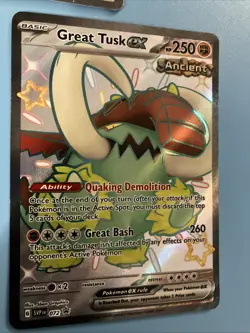 Pokemon Card Bundle Eevee Great Tusk SVP Toxicroak Promo Holo MINT - Image 3