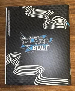 3 NEW POKEMON TCG S&V Black Bolt 9-Pocket Card Binders - Image 3