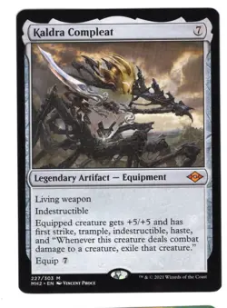 MTG English Kaldra Compleat NM Normal Modern Horizons 2 - Image 1