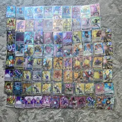 Bandai Dragon Ball Super Card Game 81 Foil Cards Lot English Standard Size - Image 1