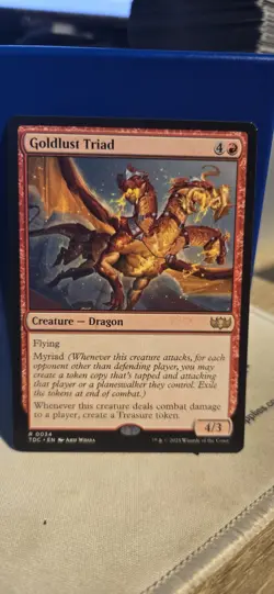Goldlust Triad Commander: Tarkir: Dragonstorm Regular - Image 1