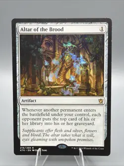 MTG Magic the Gathering Altar of the Brood (216/282) Khans of Tarkir LP - Image 1