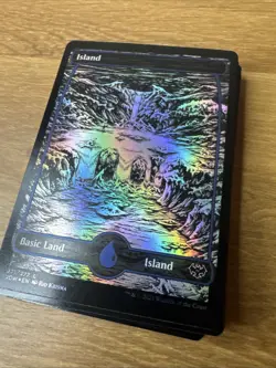 MTG 110 Full art FOIL lands Lot --- Foils, from multiple sets - Image 5