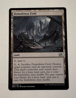 MTG Demolition Field - The Brothers' War LP - Image 1